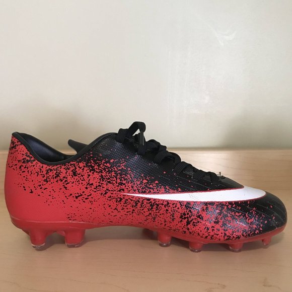 Men Soccer Shoes Low/High Ankle Football Boots Cleats - Picture 6 of 8